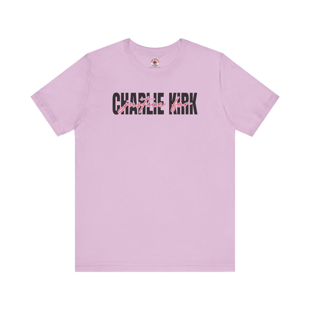Charlie Kirk Justice T-Shirt