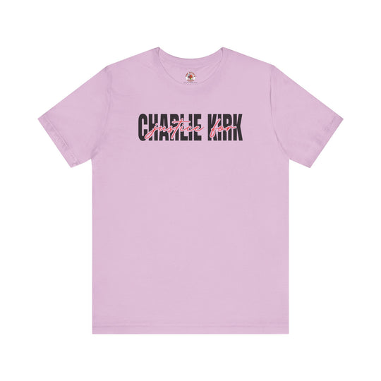 Charlie Kirk Justice T-Shirt