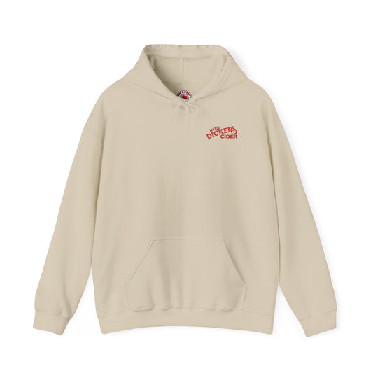 Hard Dickens Cider Front/Back Hooded Sweatshirt