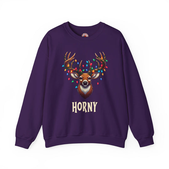 Horny Reindeer Crewneck Sweatshirt