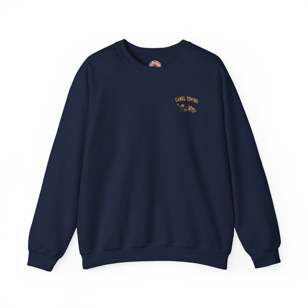 Camel Towing Back Crewneck Sweatshirt