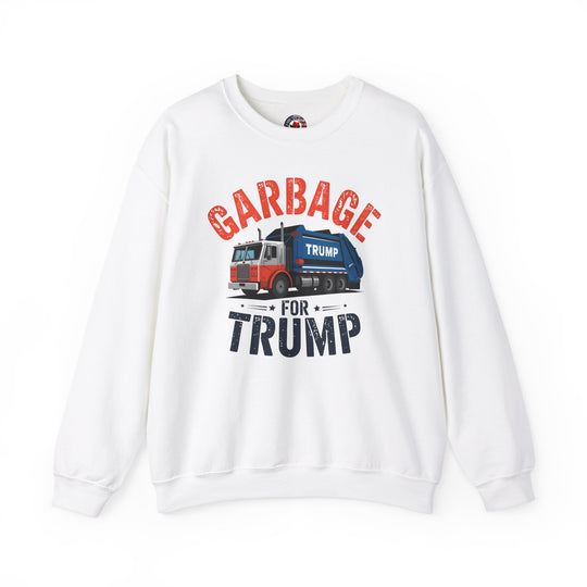 Garbage For Trump Crewneck Sweatshirt