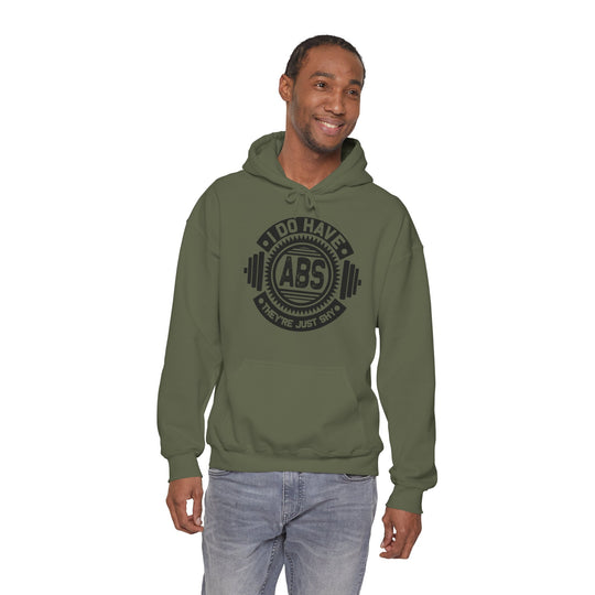 I Do Have Abs Hooded Sweatshirt