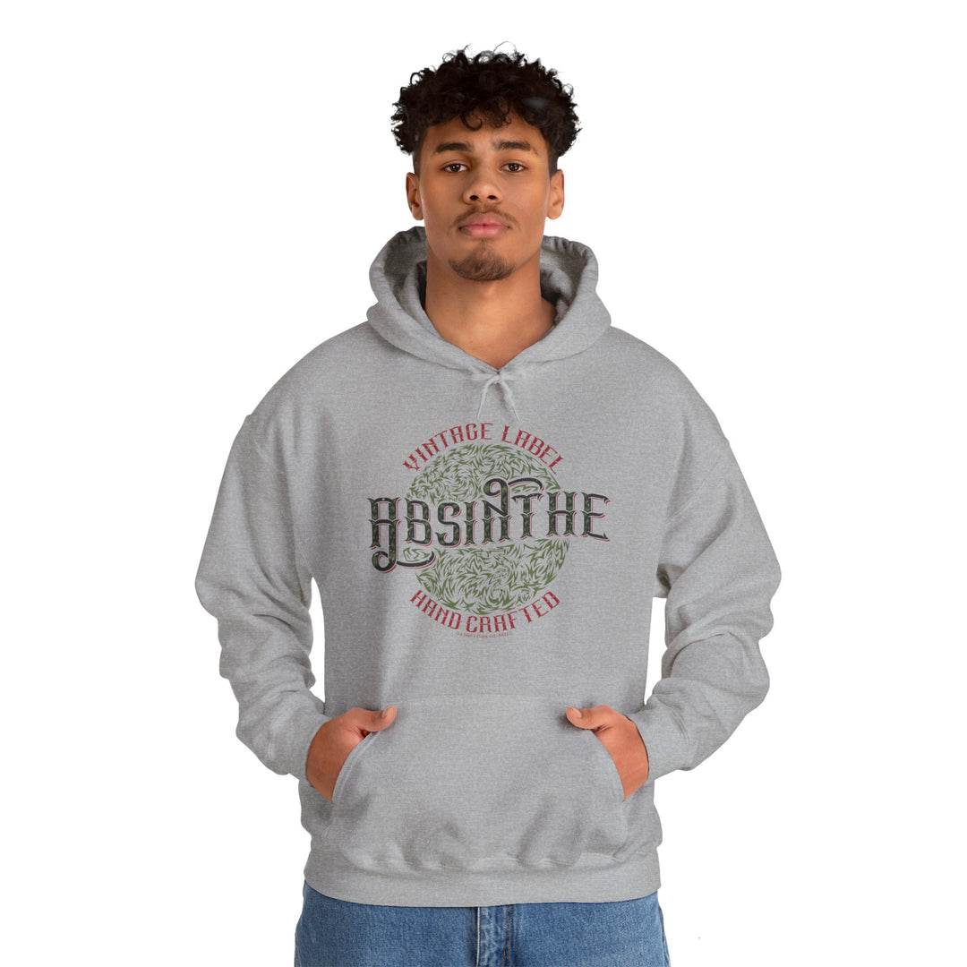 Vintage Label Absinthe Hooded Sweatshirt