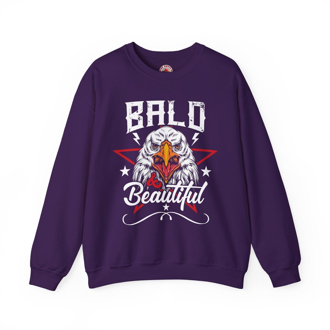 Bald And Beautiful Crewneck Sweatshirt