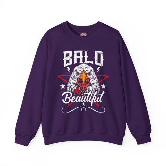 Bald And Beautiful Crewneck Sweatshirt