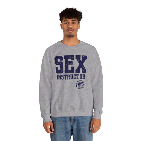 Sex Instructor Crewneck Sweatshirt