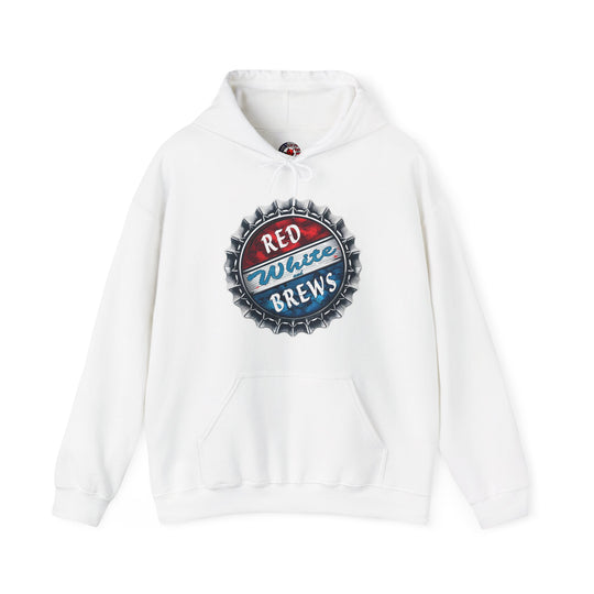 Red, White and Brews Hooded Sweatshirt