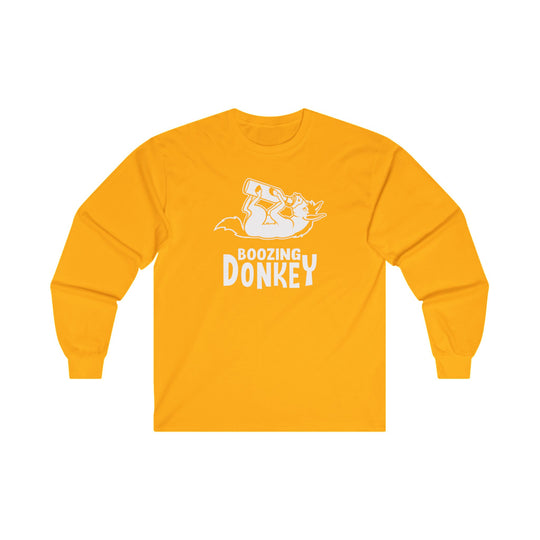 Boozing Donkey Long Sleeve Tee