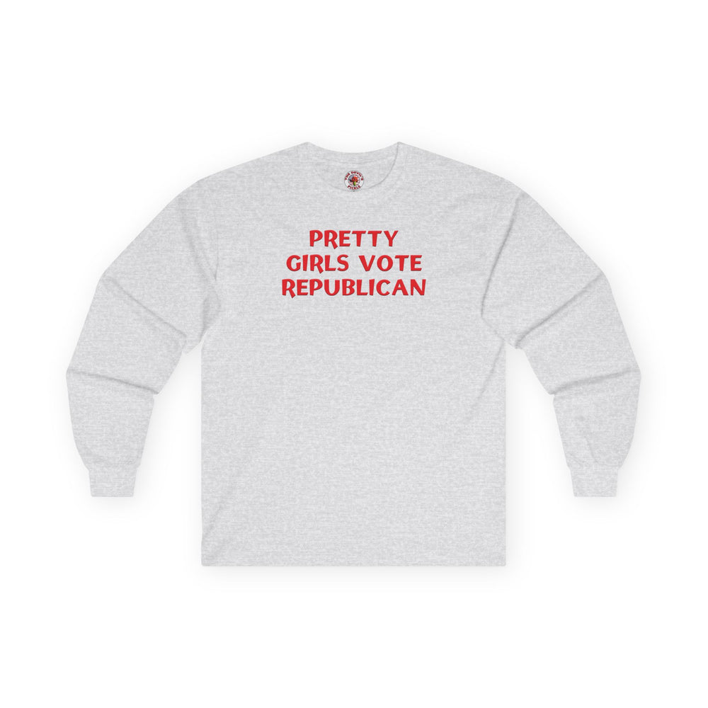 Pretty Girls Vote Republican Long Sleeve Tee
