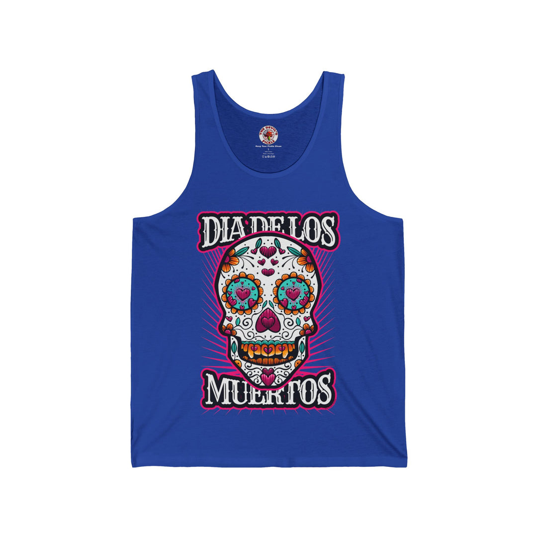 Dia De Los Muertos Skull Tank Top