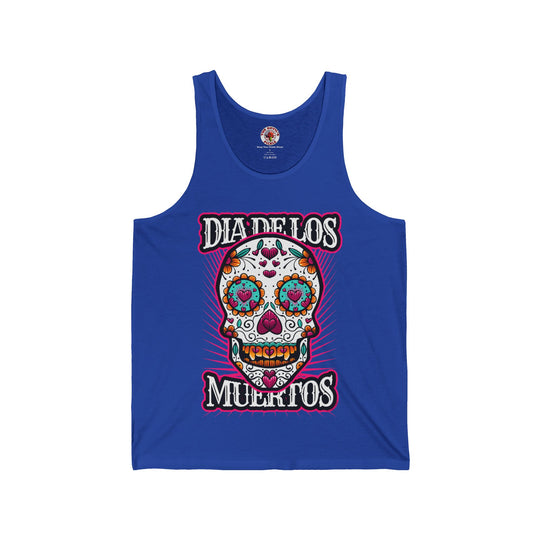 Dia De Los Muertos Skull Tank Top