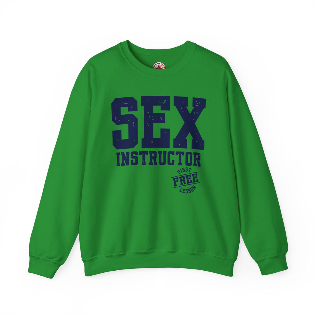 Sex Instructor Crewneck Sweatshirt