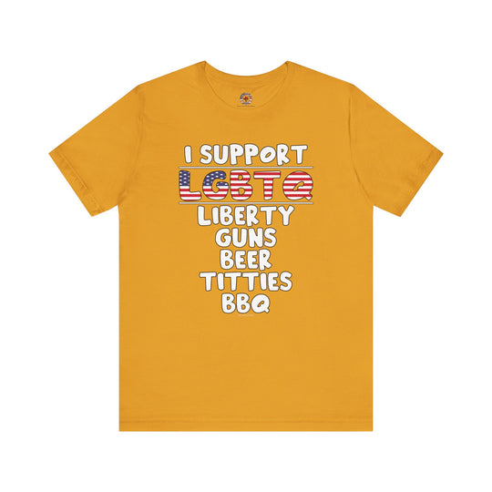 I Support LGBTQ T-Shirt