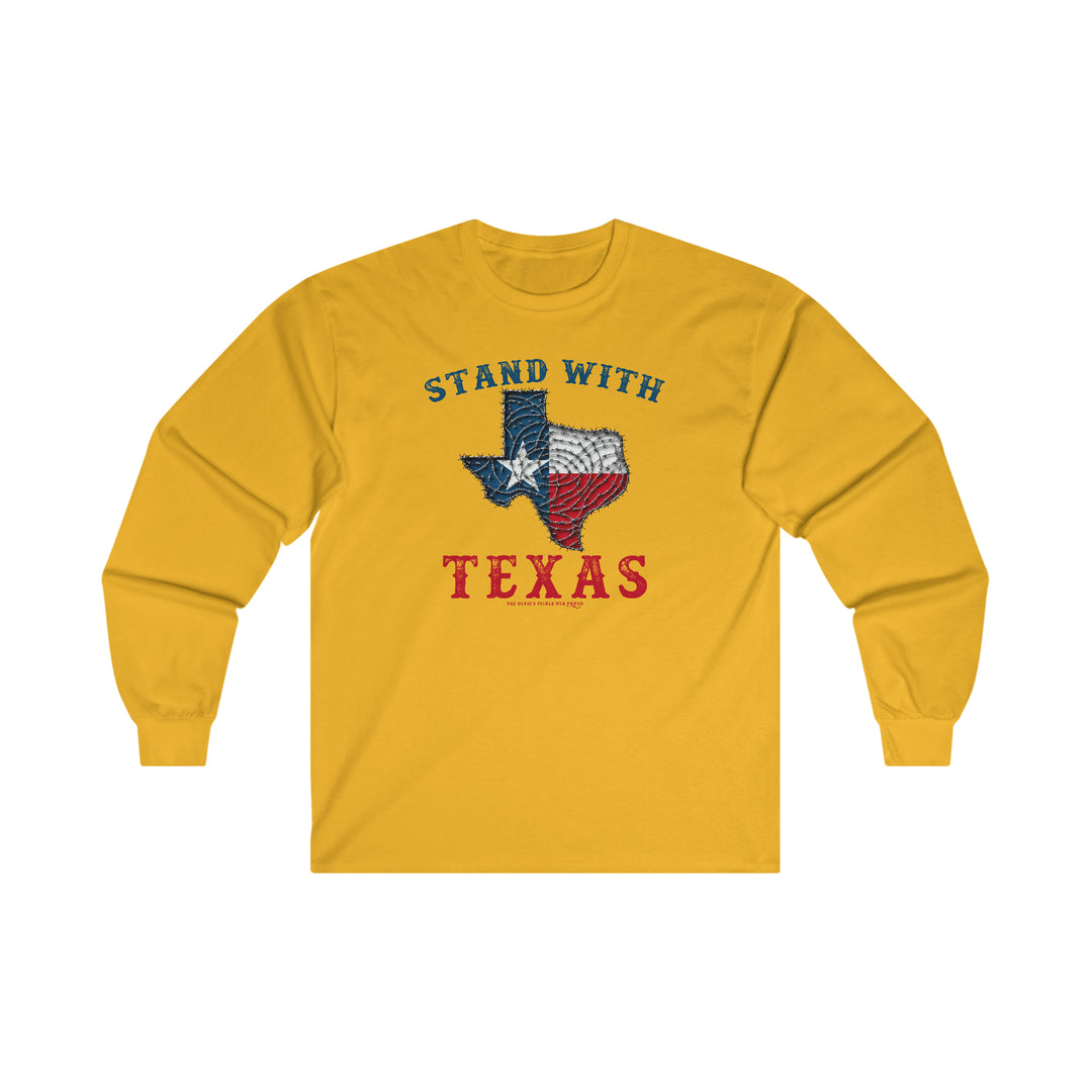 Stand With Texas Long Sleeve Tee