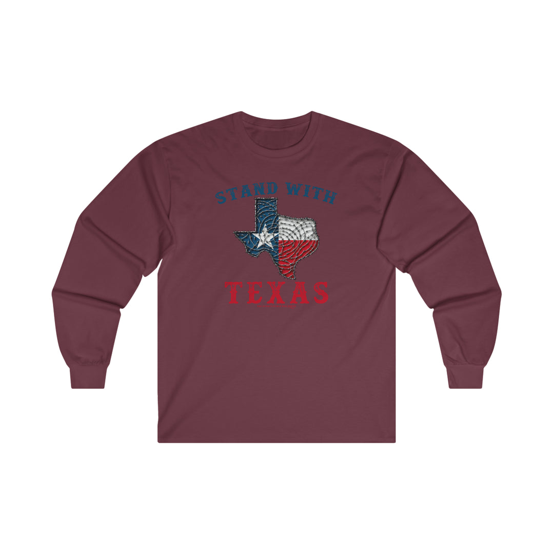 Stand With Texas Long Sleeve Tee