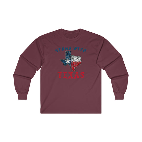 Stand With Texas Long Sleeve Tee