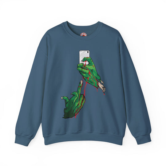 Selfie Monster Crewneck Sweatshirt