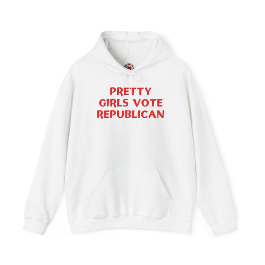 Pretty Girls Vote Republican Hooded Sweatshirt