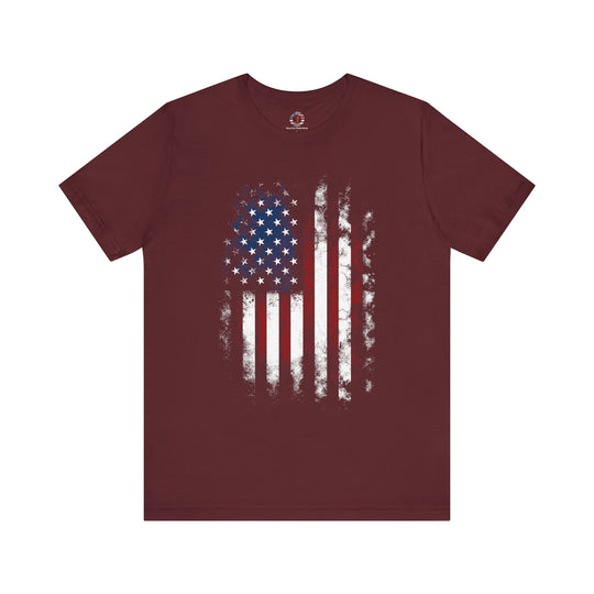 Distressed American Flag T-Shirt