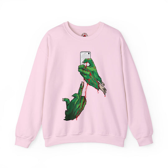 Selfie Monster Crewneck Sweatshirt