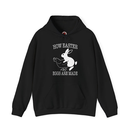 How Easter Eggs Are Made Hooded Sweatshirt