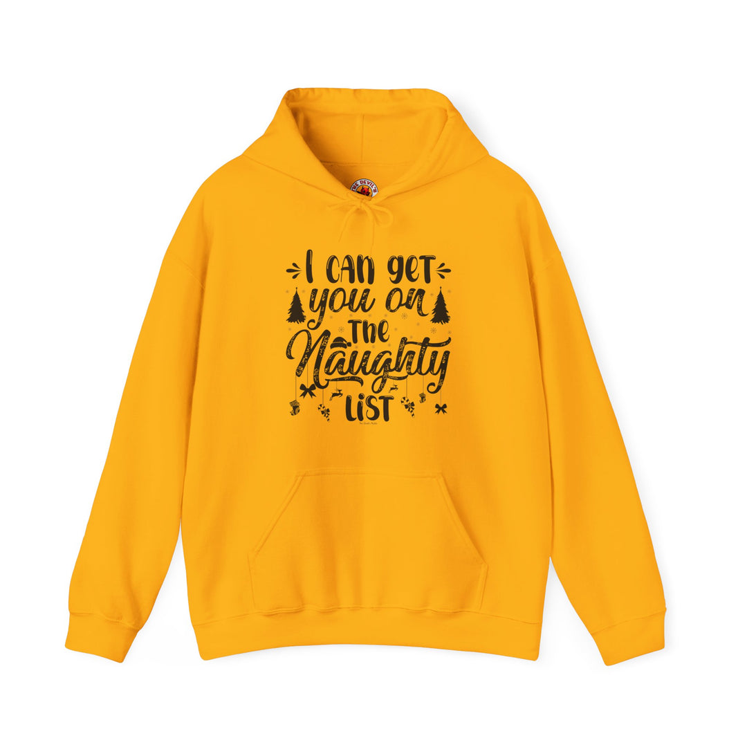 I Can Get You On The Naughty List Hooded Sweatshirt