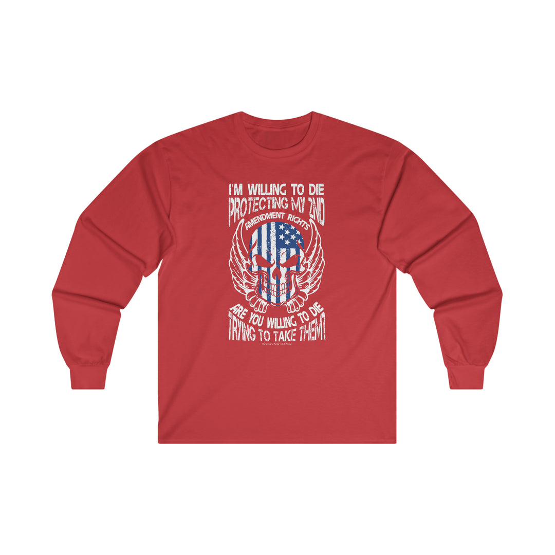 Protecting My 2nd Amendment Rights Long Sleeve Tee