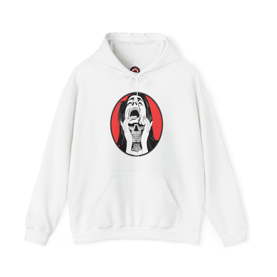 Skull Woman Hooded Sweatshirt