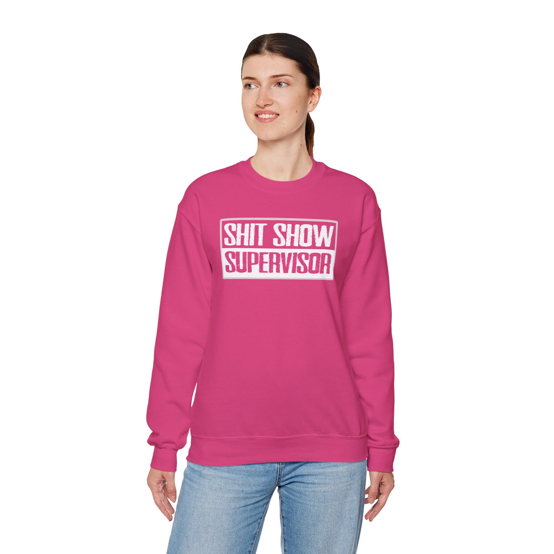 Shit Show Supervisor Crewneck Sweatshirt