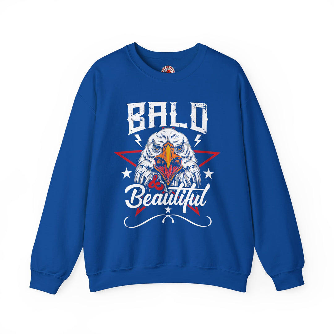 Bald And Beautiful Crewneck Sweatshirt