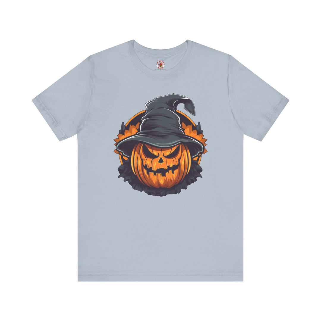 Scary Witch Pumpkin Halloween T-Shirt