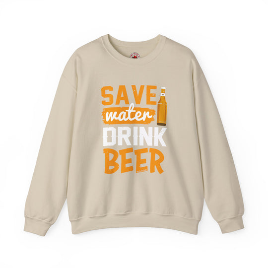 Save Water Drink Beer Crewneck Sweatshirt