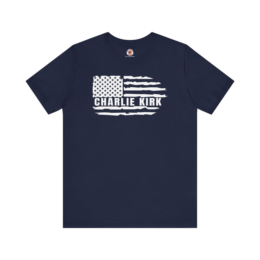 Charlie Kirk Flag T-Shirt