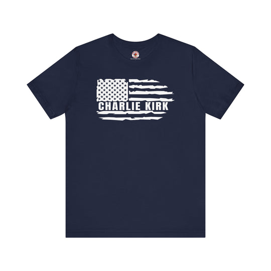 Charlie Kirk Flag T-Shirt
