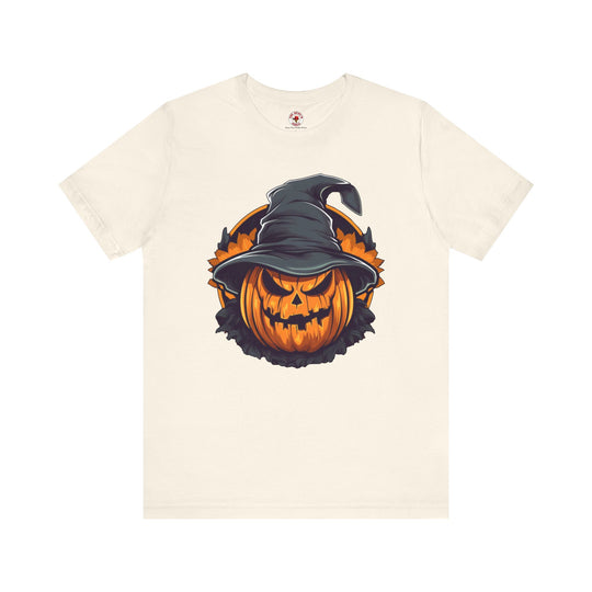 Scary Witch Pumpkin Halloween T-Shirt