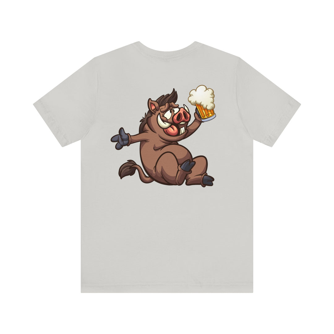 Beer Drinking Boar T-Shirt