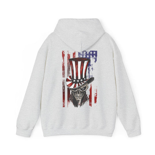 The Devil's Pickle Patriotic Skull Hooded Sweatshirt