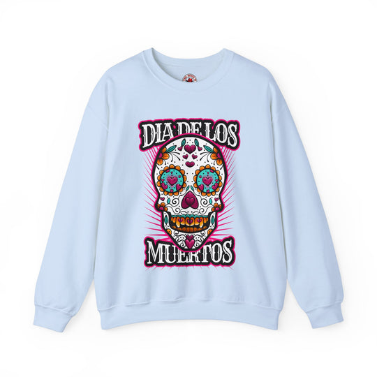 Dia De Los Muertos Skull Crewneck Sweatshirt