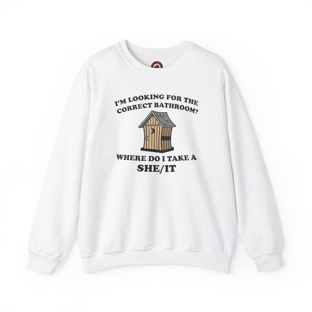 I'm Looking For The Correct Bathroom Crewneck Sweatshirt