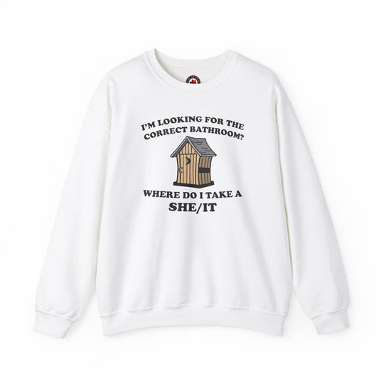 I'm Looking For The Correct Bathroom Crewneck Sweatshirt