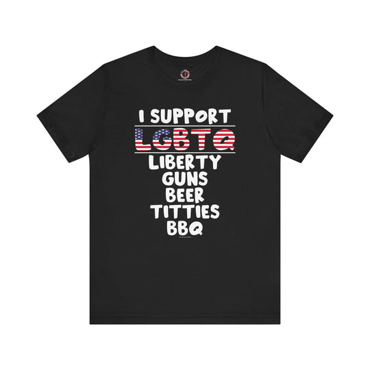 I Support LGBTQ T-Shirt