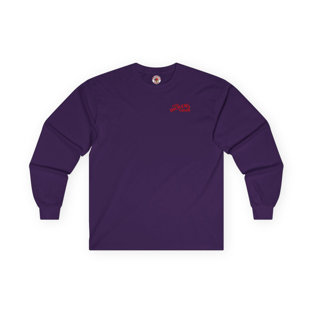 Hard Dickens Cider Front/Back Long Sleeve Tee
