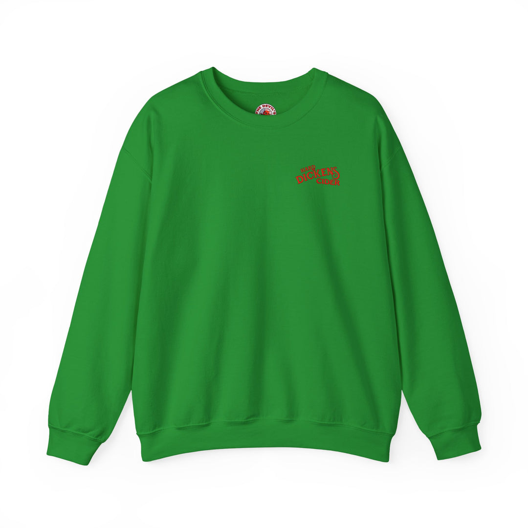 Hard Dickens Cider Front/Back Crewneck Sweatshirt