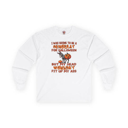 Democrat for Halloween Long Sleeve Tee