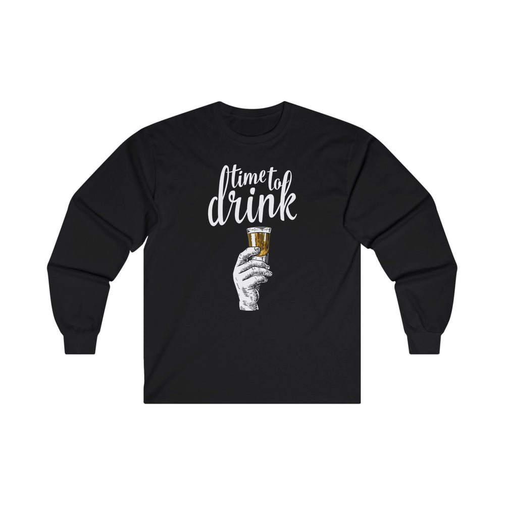 Time To Drink Long Sleeve Tee