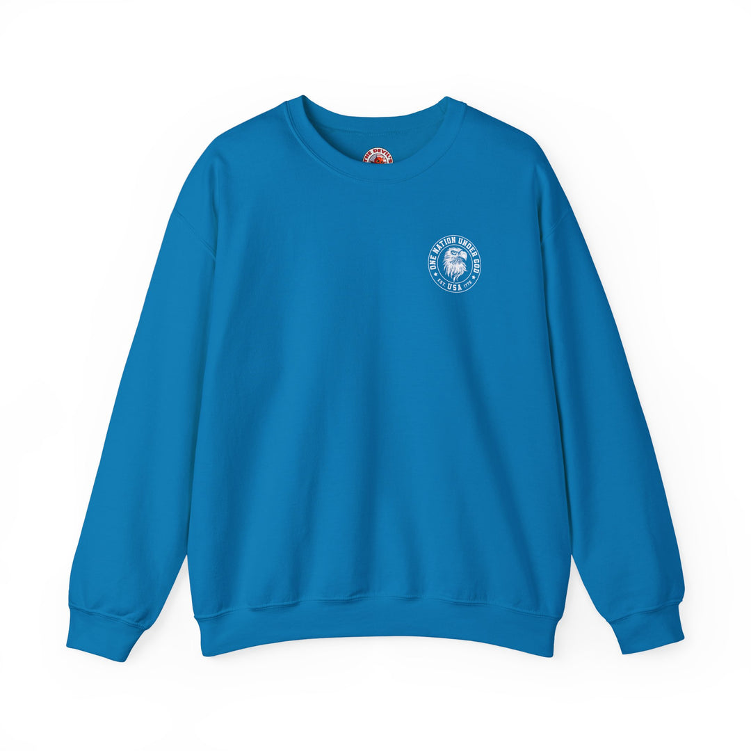 One Nation Under God Crewneck Sweatshirt