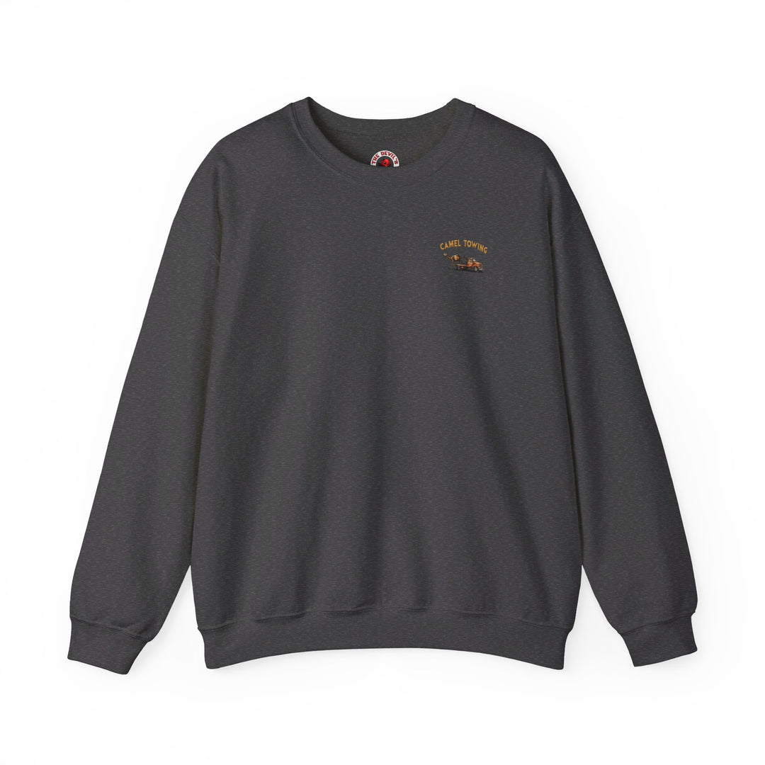 Camel Towing Back Crewneck Sweatshirt