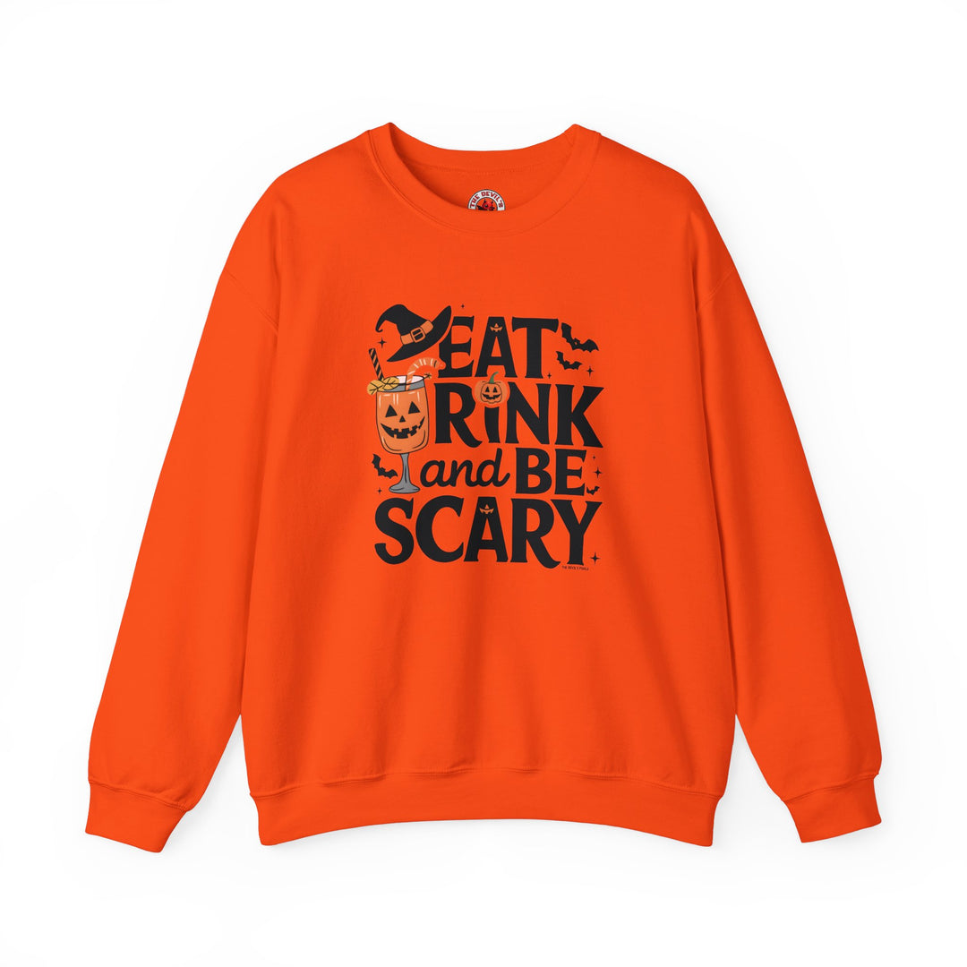 Eat Drink and Be Scary Crewneck Sweatshirt