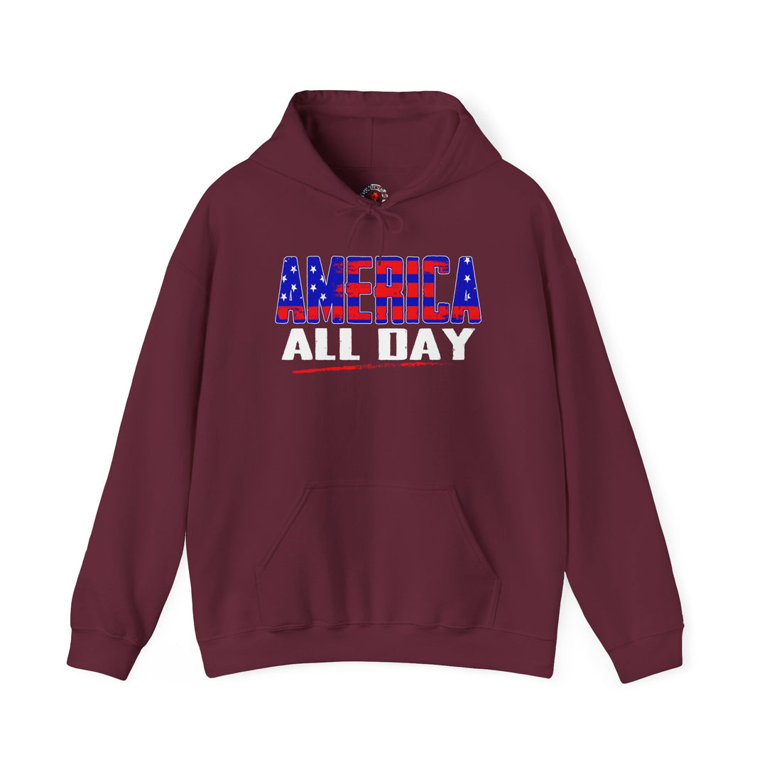 America All Day Hooded Sweatshirt